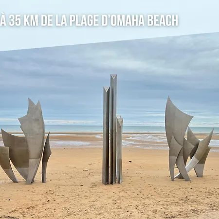 Les Voiles, Maison Bien équipée 10 P 2 Sdb, 2 Wc, Spacieuse Lumineuse Avec Jardin Clos, Garage, Terrasse, Parking Privatif, à 950 M De La D'asnelles Et Tous Commerces, Près De Bayeux Et Arromanches Casa de Férias Asnelles