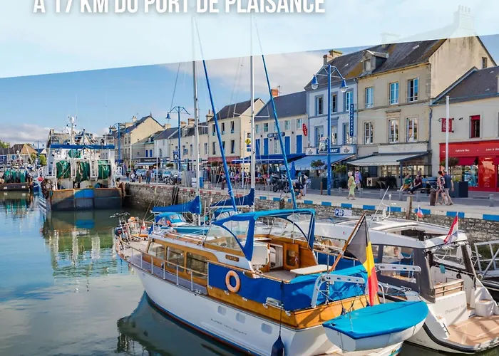 度假居 Les Voiles, Maison Bien Equipee 10 P 2 Sdb, 2 Wc, Spacieuse Lumineuse Avec Jardin Clos, Garage, Terrasse, Parking Privatif, A 950 M De La D'asnelles Et Tous Commerces, Pres De Bayeux Et Arromanches, Chiens Bienvenus