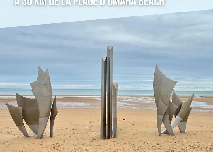 Les Voiles, Maison Bien Equipee 10 P 2 Sdb, 2 Wc, Spacieuse Lumineuse Avec Jardin Clos, Garage, Terrasse, Parking Privatif, A 950 M De La D'asnelles Et Tous Commerces, Pres De Bayeux Et Arromanches, Chiens Bienvenus 度假居 阿内勒